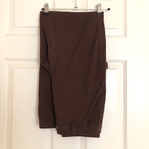 Aritzia TNA brown carpenter pants